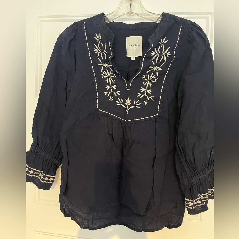 Navy shirt by Part two.